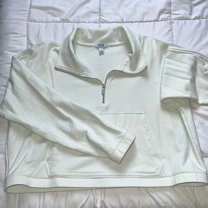 Mint colored quarter zip XL